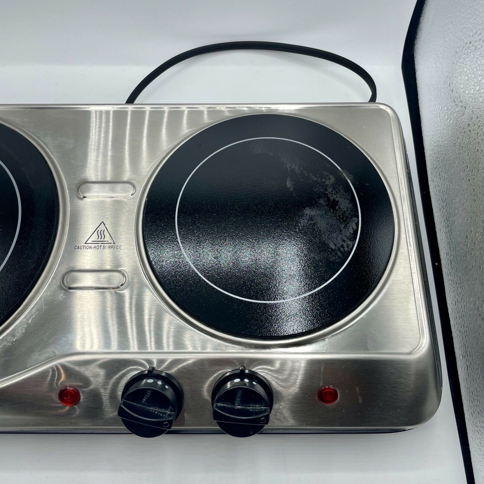 Ovente 1700W Double Hot Plate Electric Countertop Infrared Stove BGI102S - Fresh Stock Dated February 2026