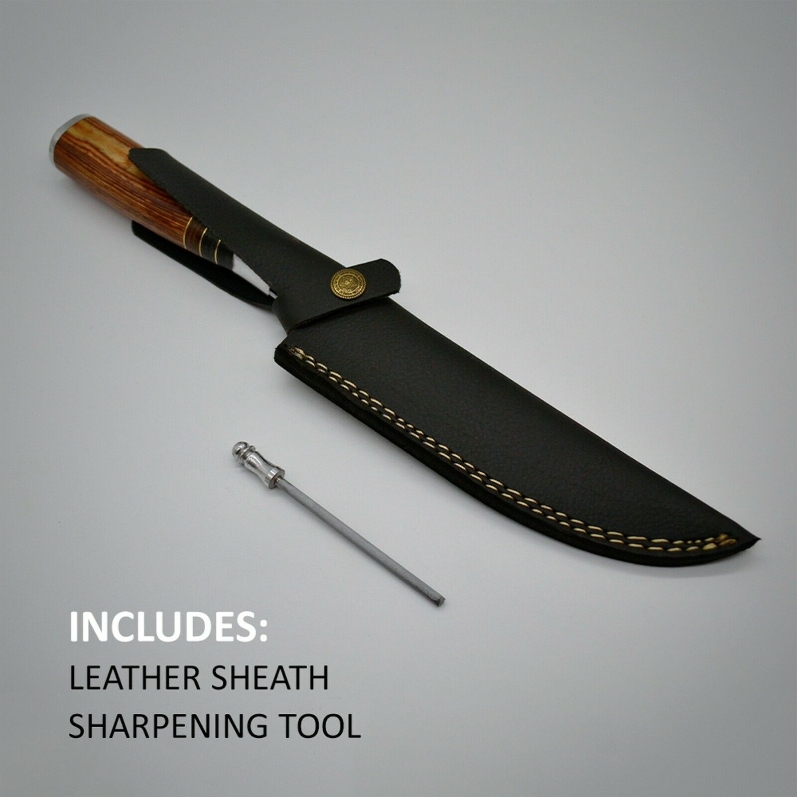 Seikaku Chef Knife 200 Layer Japanese Damascus Stainless Steel, 13-Inch - Fresh Stock Dated January 2026