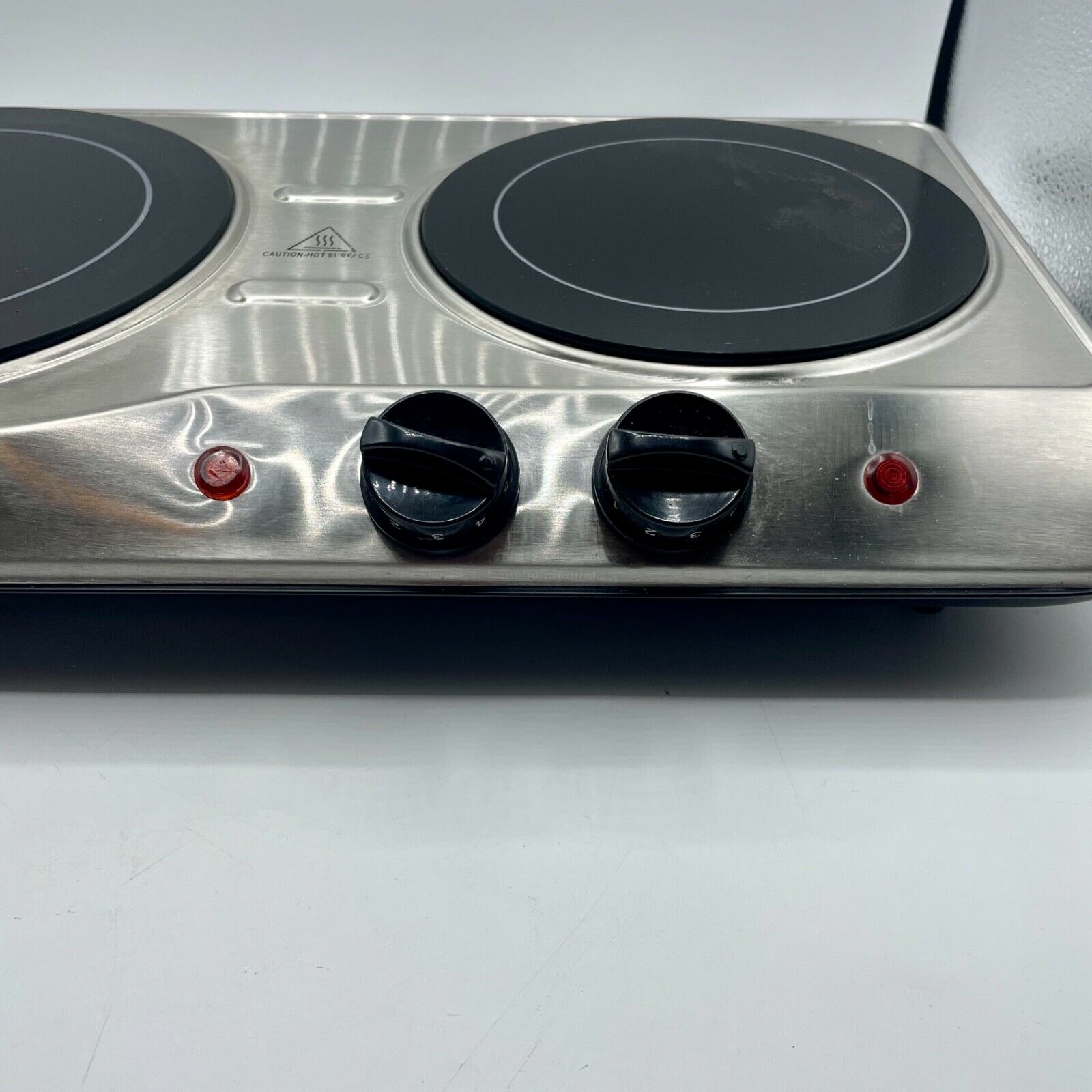 Ovente 1700W Double Hot Plate Electric Countertop Infrared Stove BGI102S - Fresh Stock Dated February 2026