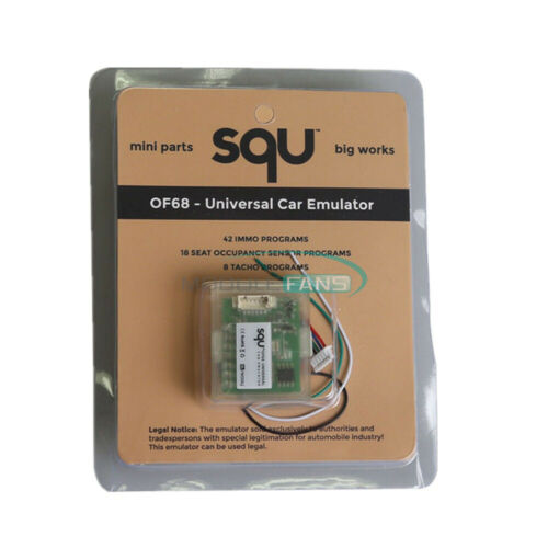Universal Car Emulator Diagnostic Supports IMMO/Seat Occupancy Sensor SQU OF68 - Fresh Stock Dated December 2025