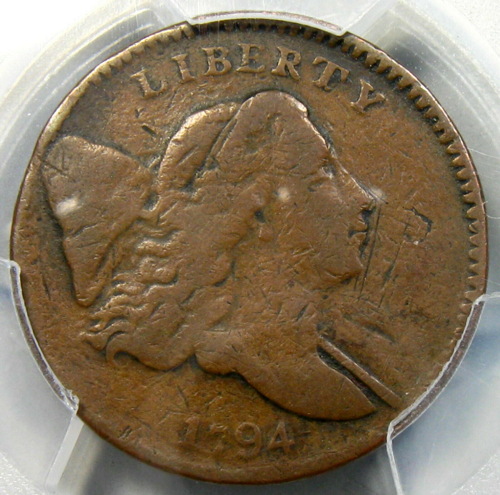 1794 Liberty Cap Half Cent, PCGS G-06 - Fresh Stock Dated December 2025