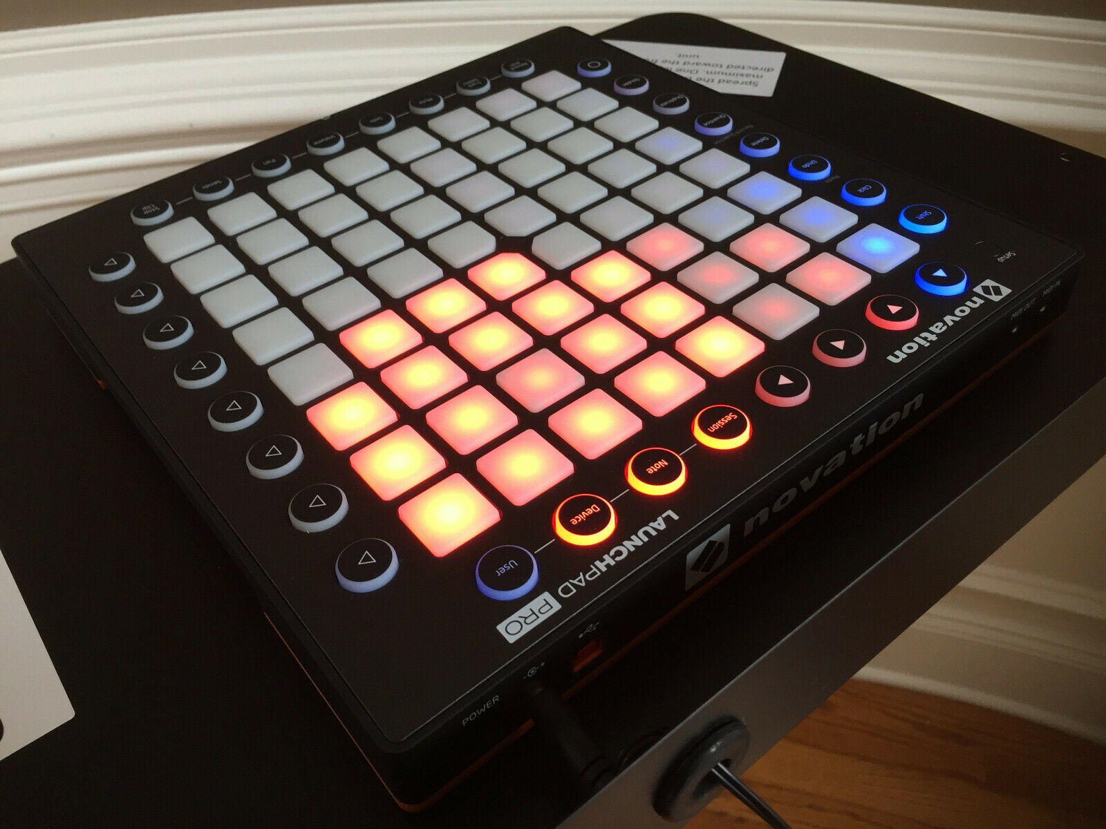 Launchpad Pro MIDI grid controller on stand, software and extra cables - Fresh Stock Dated December 2025