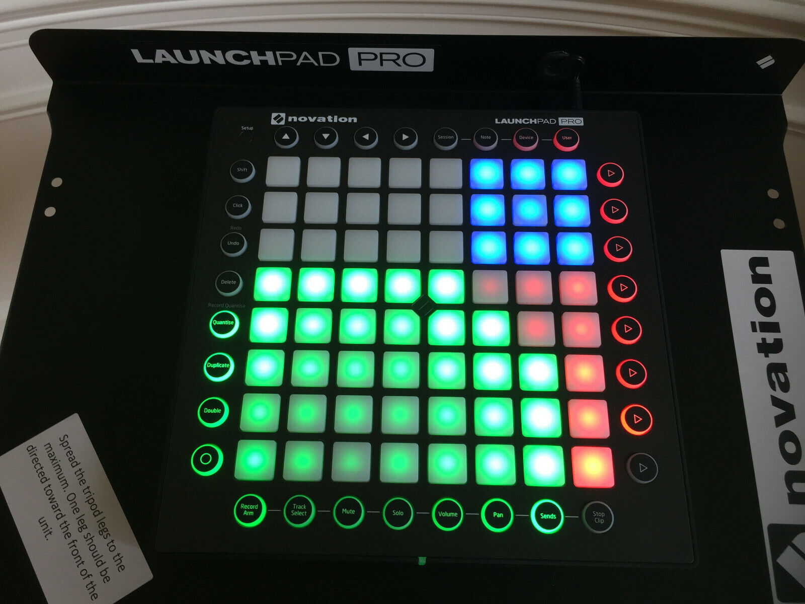 Launchpad Pro MIDI grid controller on stand, software and extra cables - Fresh Stock Dated December 2025