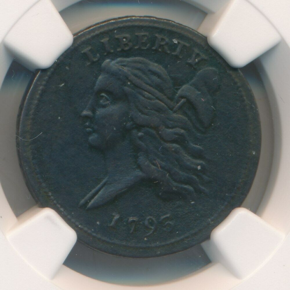 1793 LIBERTY CAP HALF CENT-INCREDIBLY RARE! NGC GRADED AU DETAILS-SHIPS FREE! - Fresh Stock Dated December 2025