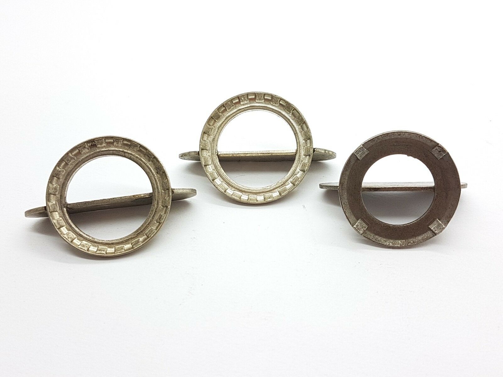 Three small watch case openers w/ top handles (2x26.50mm & 1x21.3mm width) - 7P - Fresh Stock Dated December 2025
