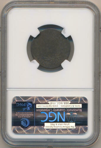 1797 1/1 Plain Edge Half Cent. C-1. NGC Fine Details - Fresh Stock Dated December 2025
