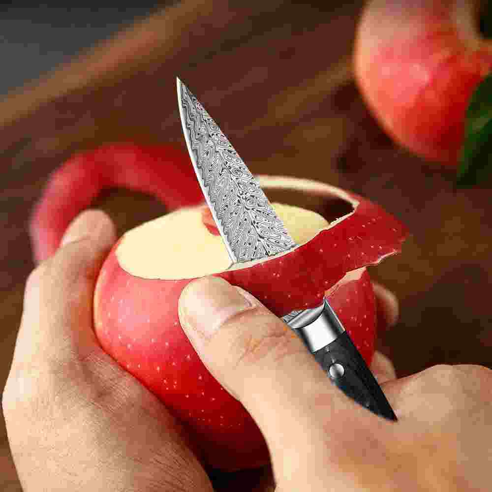 Stainless Steel Kitchen Knife Set Japanese Damascus Pattern Cleaver Chef Knives - Fresh Stock Dated February 2026