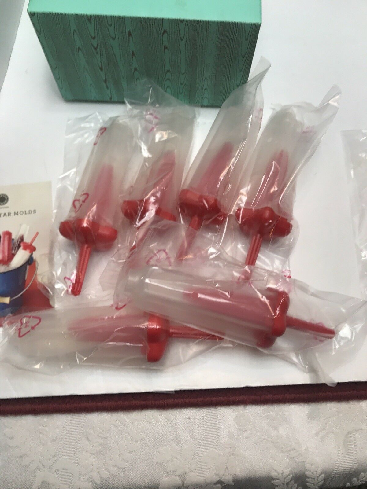 Martha Stewart Collection Ice Pop Star Popsicle Molds Set of 6 New - Fresh Stock Dated February 2026