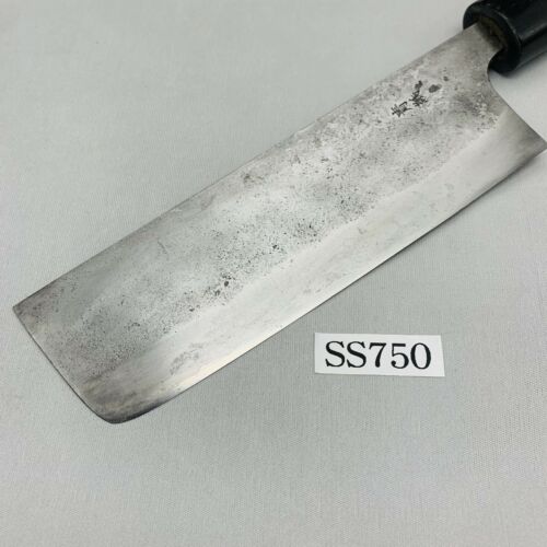 <Used> Japanese Chef's Kitchen Knife Blue Steel Nakiri 160/290 From Japan SS750 - Fresh Stock Dated January 2026