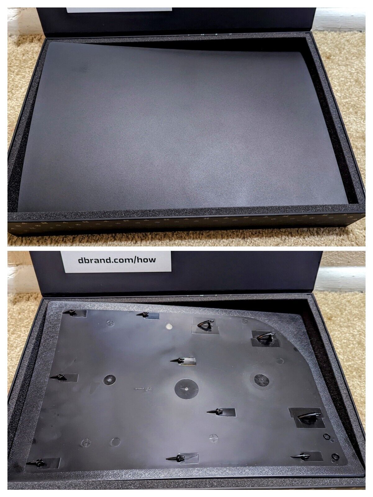 dbrand Darkplates 1.0 Black PS5  (Disc Edition) Discontinued, Worldwide shipping - Fresh Stock Dated February 2026