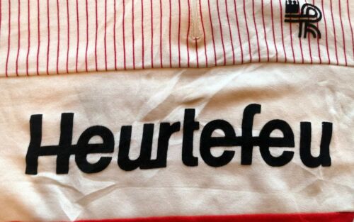 VINTAGE 1970s FRENCH HEURTEFEU KOPA BIKE CYCLING JERSEY ADULT SZ 4 - Fresh Stock Dated December 2025