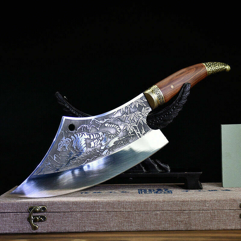 Japaknives™ - Stainless Steel Tiger Cleaver / COVER GIFT - Fresh Stock Dated January 2026