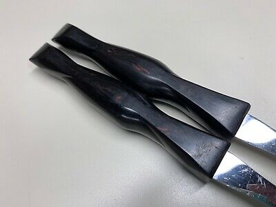 CUTCO CLASSIC BROWN TURNING & CARVING FORKS 1727 / 1726 USA **NICE CONDITION** - Fresh Stock Dated January 2026