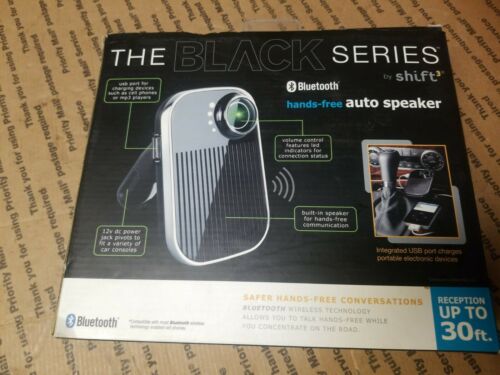 The Black Series by Shift3 Bluetooth Hands-Free Auto Speaker NEW - Fresh Stock Dated December 2025