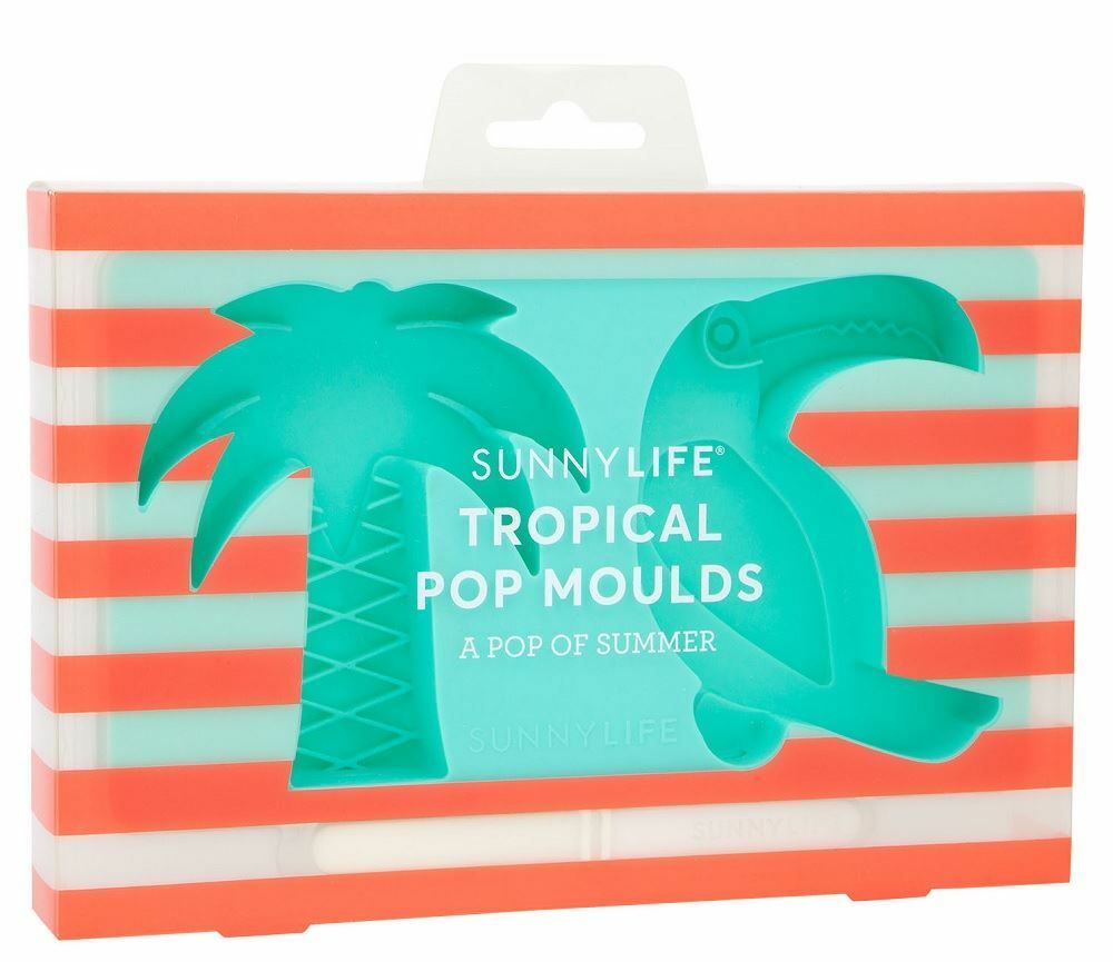 Tropical Ice Pop Mold by Sunnylife Tray Ice Cube Frozen Popsicle - Fresh Stock Dated February 2026