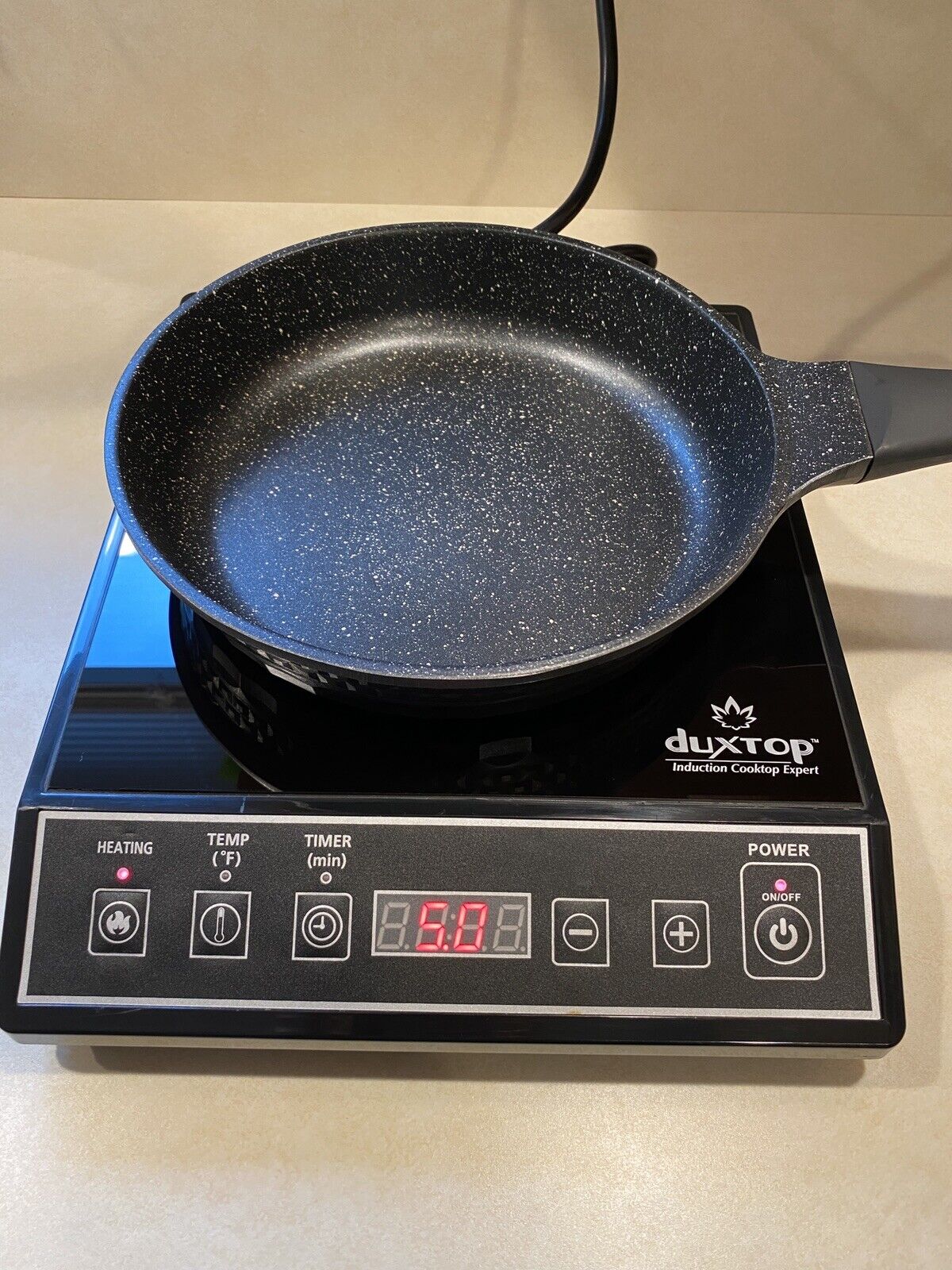 1800W Portable Induction Cooktop Countertop Burner, Black 9100MC TESTED!! - Fresh Stock Dated February 2026