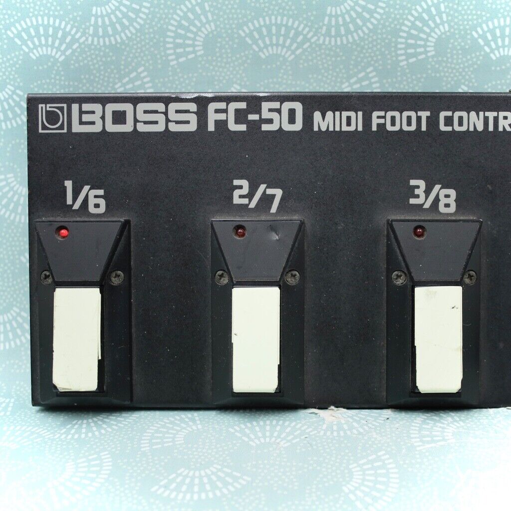 BOSS FC-50 MIDI Foot Controller Pedal AF25971 - Fresh Stock Dated December 2025