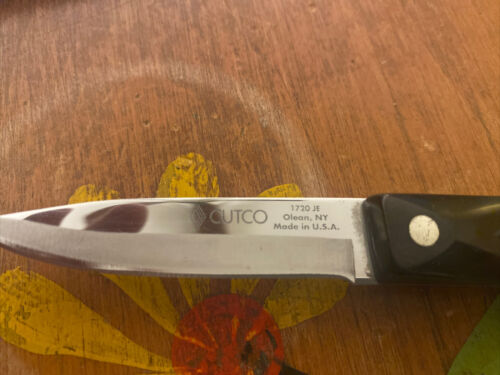 USA CUTCO 1720 Paring Knife Classic Brown Handle Factory Sharpened - Fresh Stock Dated January 2026