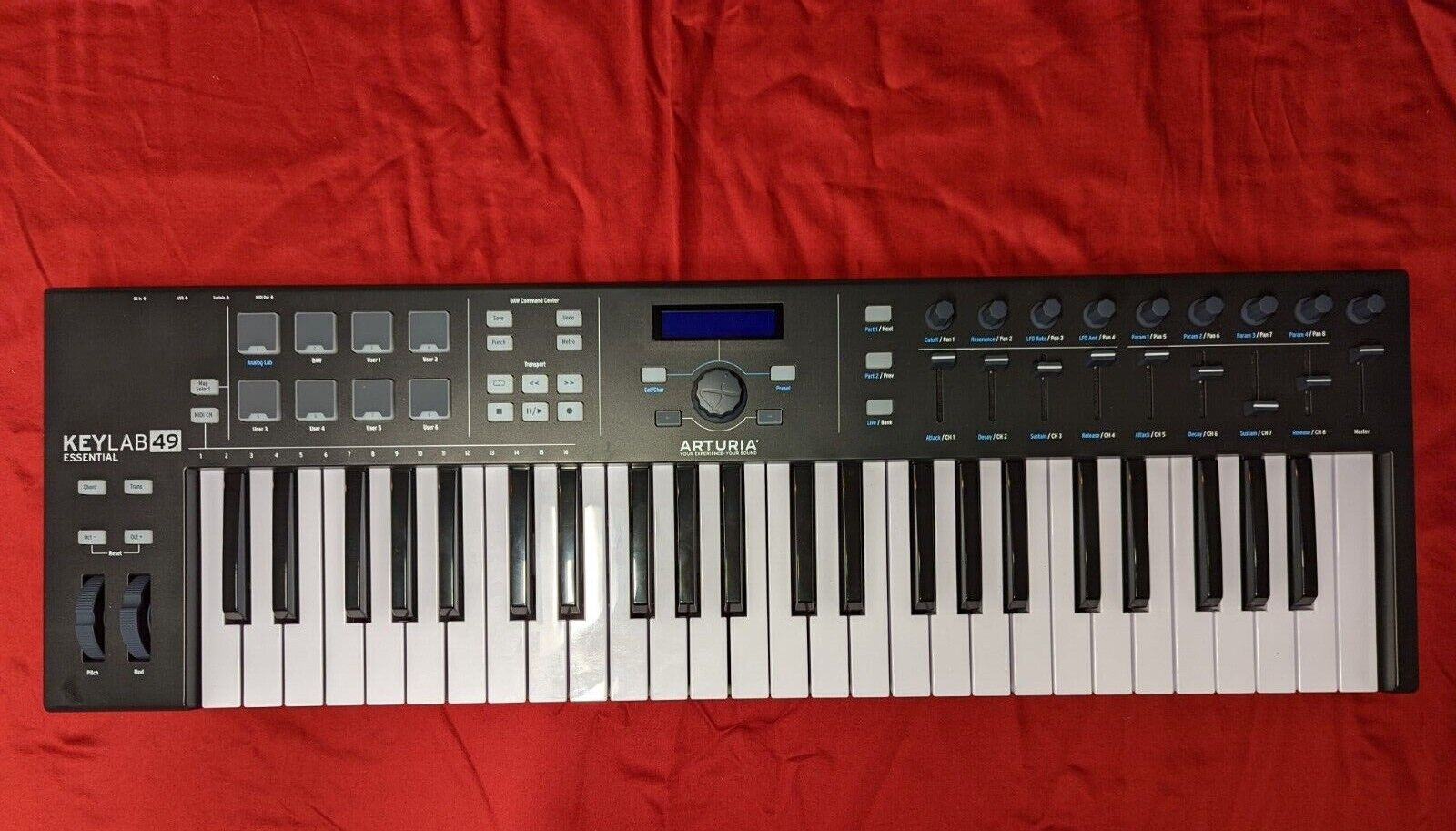 Arturia Keylab Essential 49 MIDI Keyboard (Black) - Fresh Stock Dated December 2025