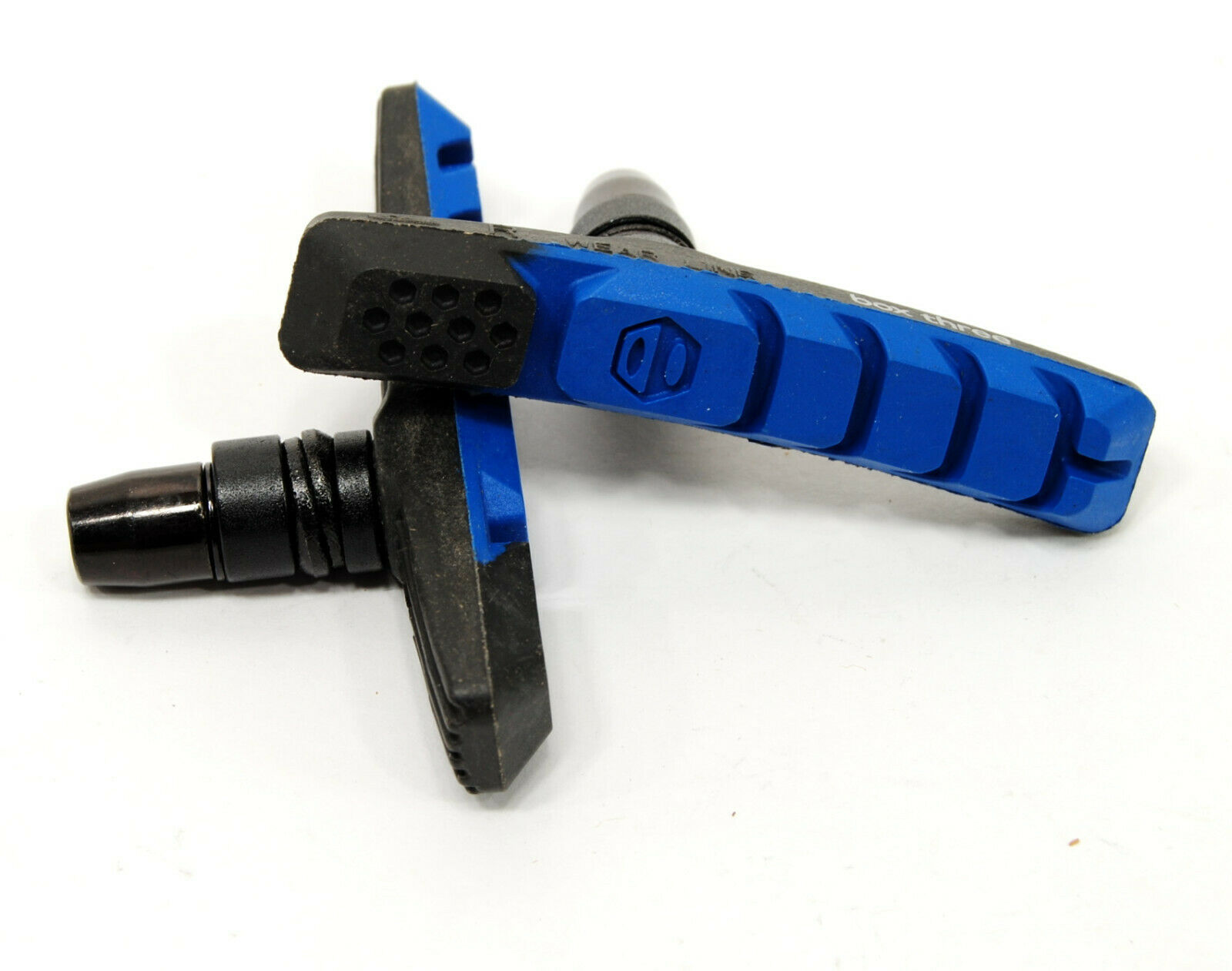 Box Three Air Flow BMX Bike Brake Pads Blue 70mm - Fresh Stock Dated December 2025