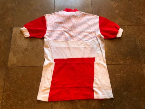 VINTAGE 1970s FRENCH HEURTEFEU KOPA BIKE CYCLING JERSEY ADULT SZ 4 - Fresh Stock Dated December 2025