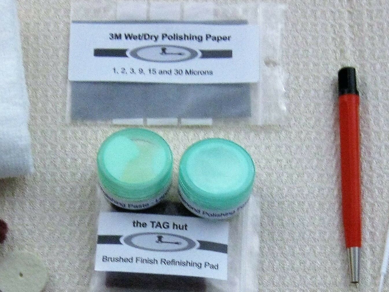 Watch Scratch Remover Polishing Repair Cleaning Kit Best For Deep Scratches - Fresh Stock Dated December 2025