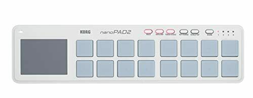 KORG USB MIDI Controller nanoPAD2 White New in Box - Fresh Stock Dated December 2025