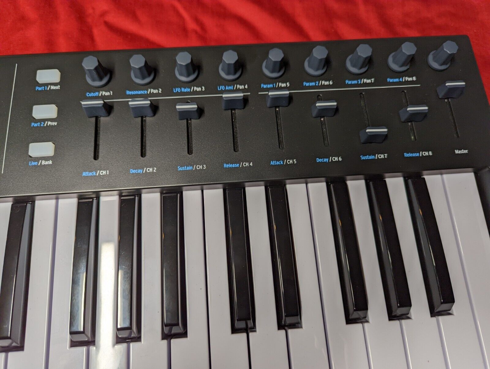 Arturia Keylab Essential 49 MIDI Keyboard (Black) - Fresh Stock Dated December 2025