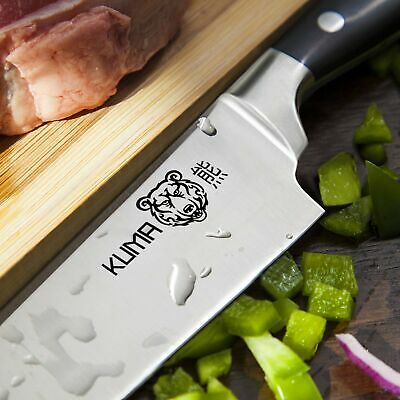 KUMA Multi Purpose Chef Knife - Pro Bolster Edition - RAZOR SHARP Kitchen Knife - Fresh Stock Dated January 2026