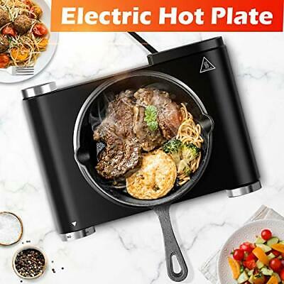 CUSIMAX Electric Burner Hot Plate Cooking Cast Iron hot plates Adjustable Tem... - Fresh Stock Dated February 2026