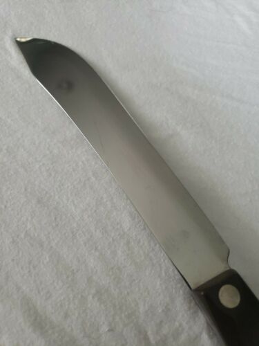 CUTCO 1722 Butcher Knife Thomas Lamb Brown Swirl Handle (Very Nice Cond.) - Fresh Stock Dated January 2026