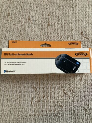 JENSEN BTM15 Bluetooth and audio stream module add on for car stereo. RARE - Fresh Stock Dated December 2025