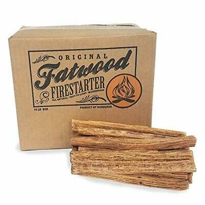 2400  | 10 Pound Box - Fatwood Firestarter - Fresh Stock Dated December 2025