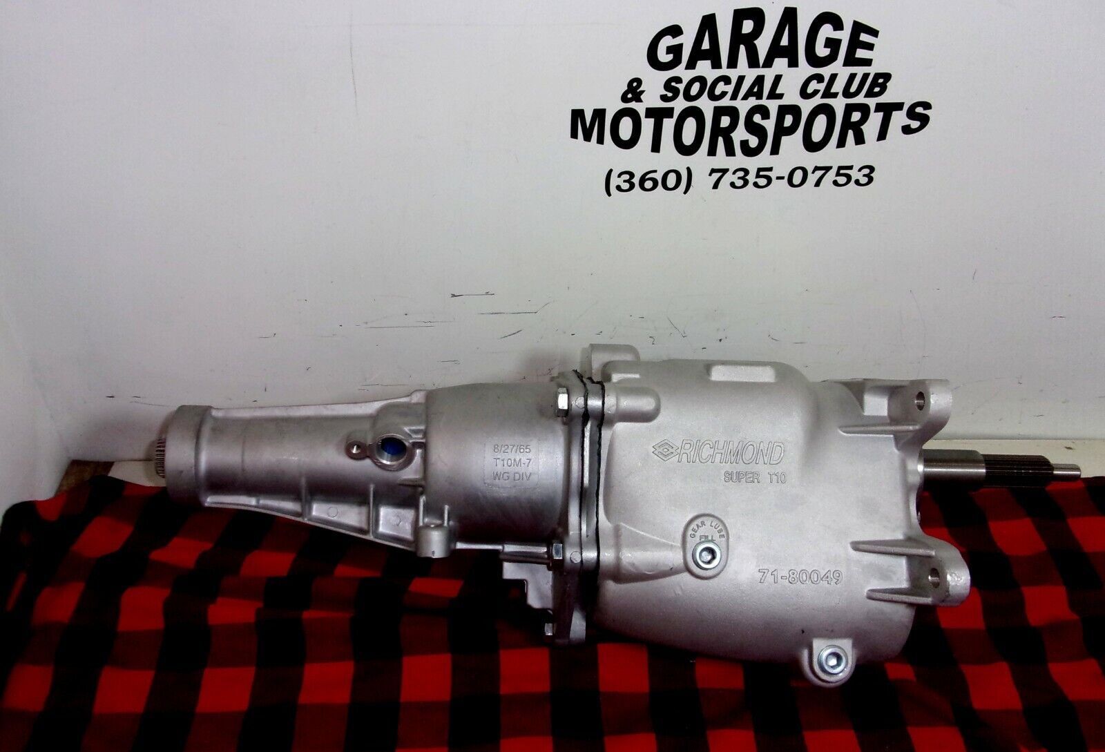 GM SUPER T10 2.64 1ST GEAR Borg Warner 26 X 32 New Case Tail & Gear Set - Fresh Stock Dated December 2025