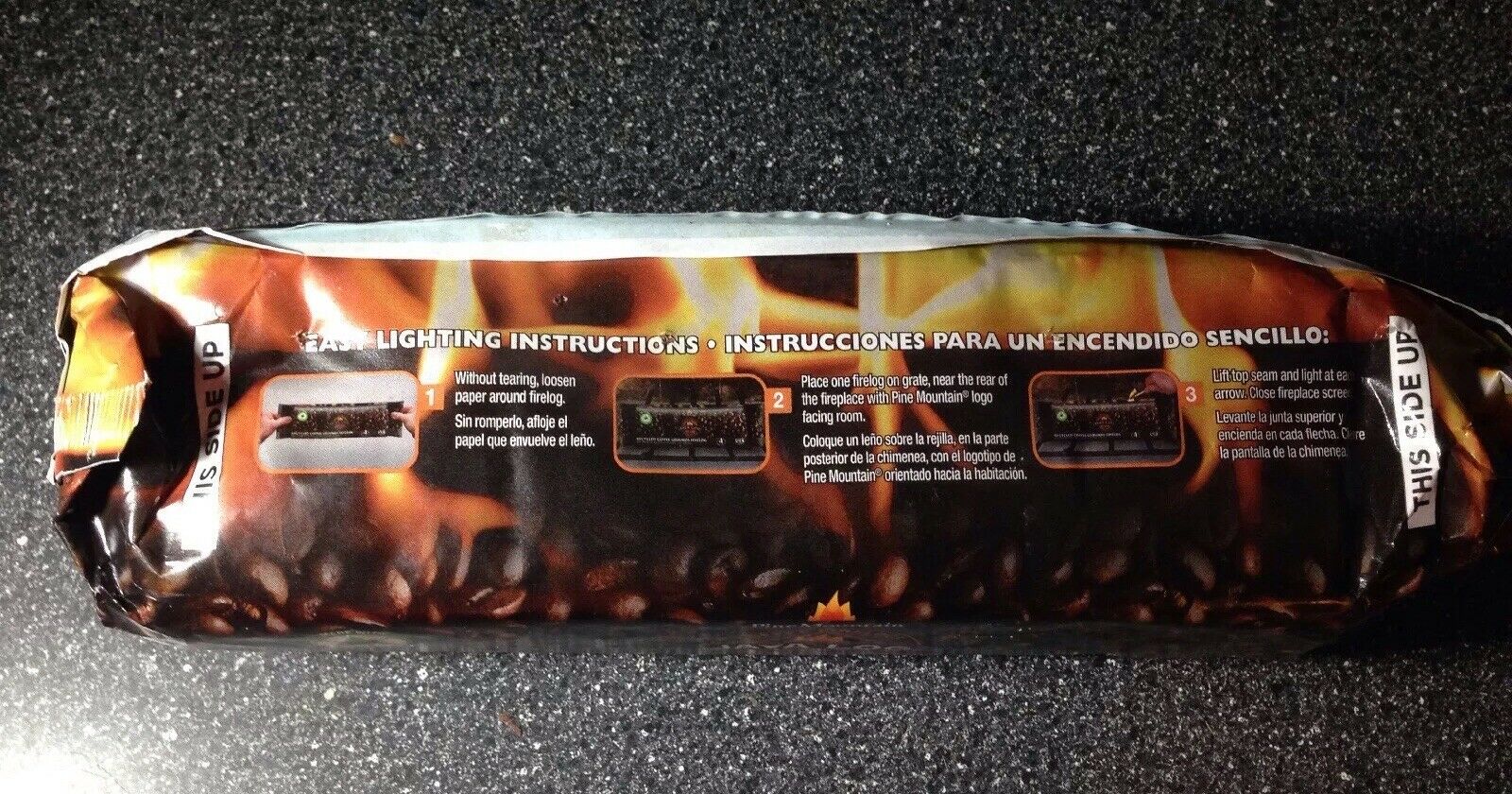 Pine Mountain Java Log Recycled Coffee Grounds Hour Time 4, Long Burning Firelog - Fresh Stock Dated December 2025