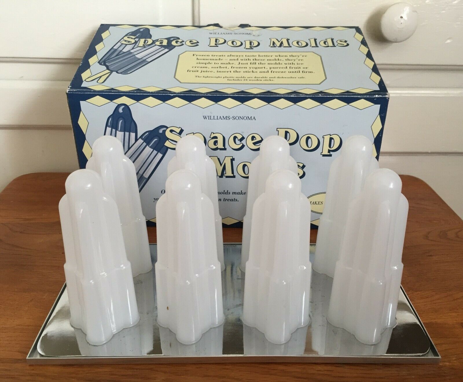 Williams Sonoma Space Pop Molds - Fresh Stock Dated February 2026