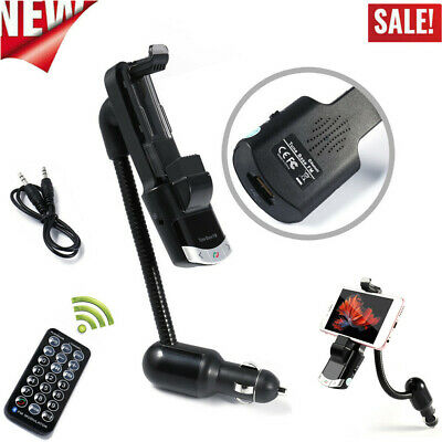 Car Bluetooth Hands Free MP3 Player/Phone Holder Radio FM Transmitter Universal - Fresh Stock Dated December 2025