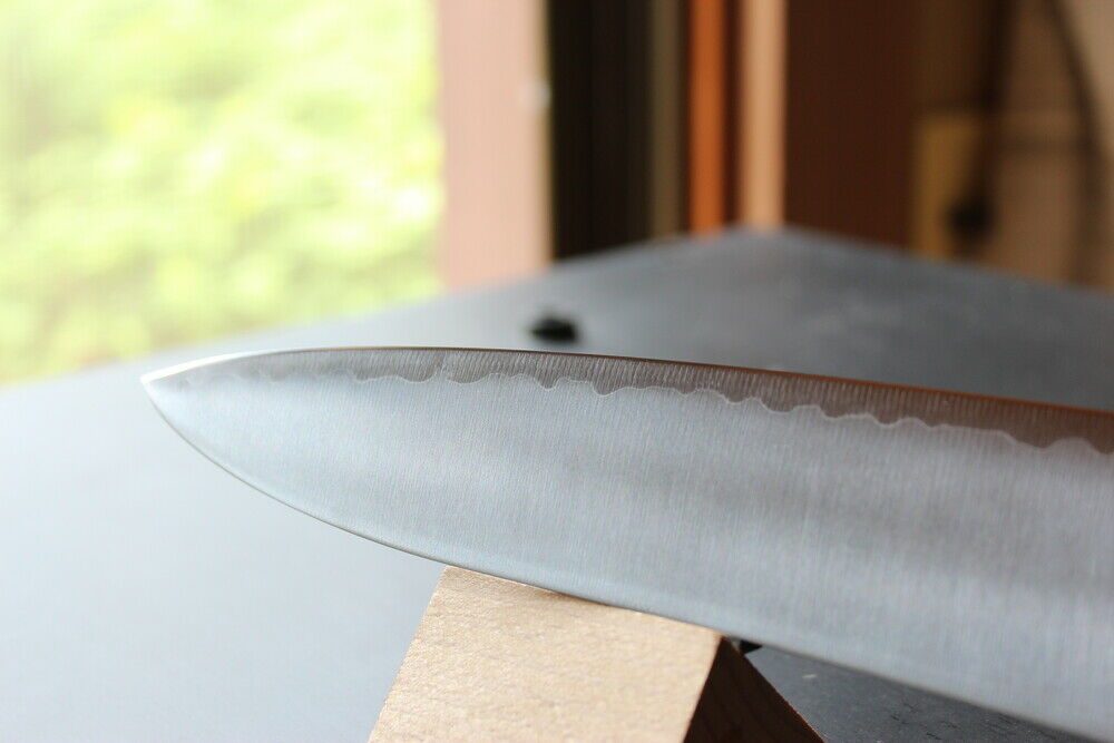 Kanjou ZDP-189 core powder steel chef knife Red Handle 210 mm 8.2 in - Fresh Stock Dated February 2026