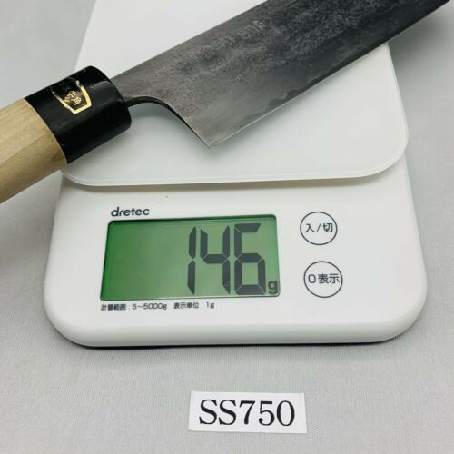 <Used> Japanese Chef's Kitchen Knife Blue Steel Nakiri 160/290 From Japan SS750 - Fresh Stock Dated January 2026