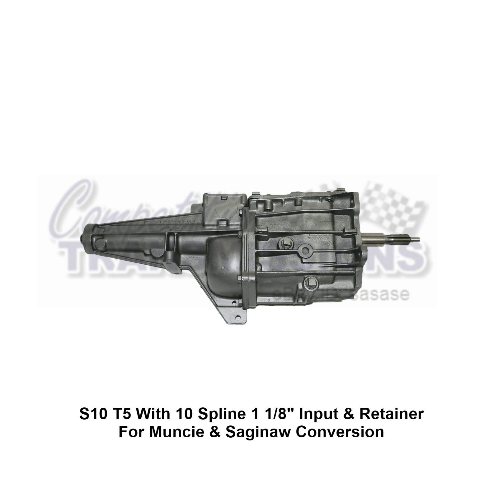 T5 S10 To Muncie/Saginaw Conversion Transmission REBUILT w/ Mechanical Speedo - Fresh Stock Dated December 2025