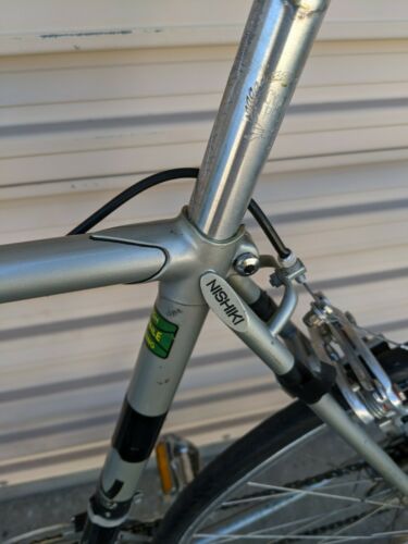 VTG Nishiki International 54cm Silver Road Bike 10 Speed w Leather Saddle *READ - Fresh Stock Dated December 2025
