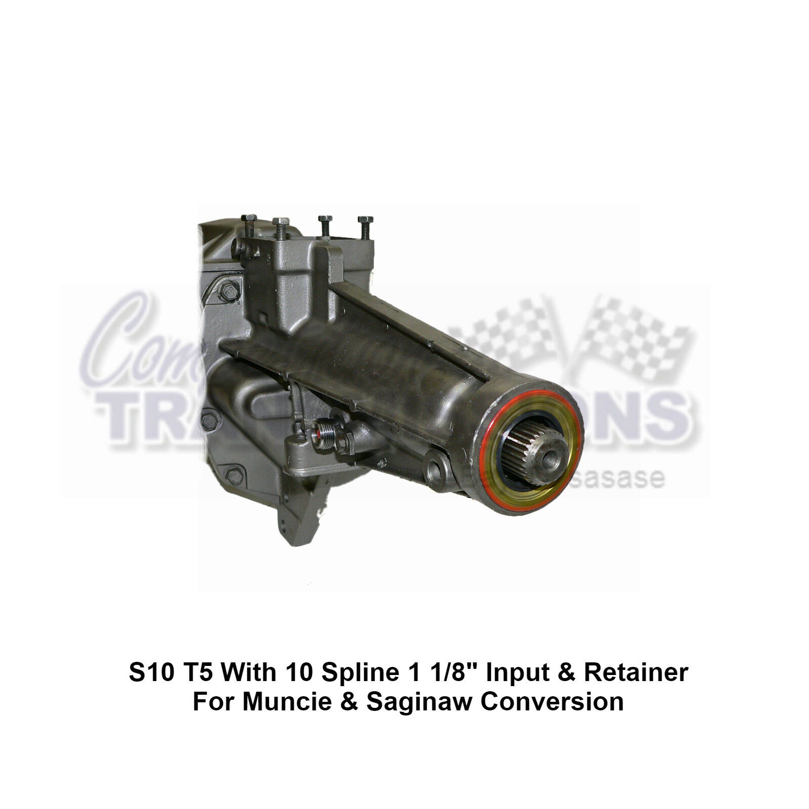 T5 S10 To Muncie/Saginaw Conversion Transmission REBUILT w/ Mechanical Speedo - Fresh Stock Dated December 2025