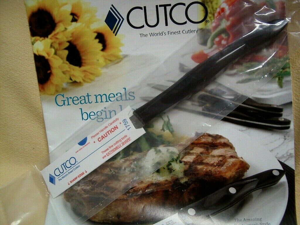 Cutco Table / Steak Knife #1759 KV ~ BRAND NEW SEALED IN PLASTIC! - Fresh Stock Dated January 2026