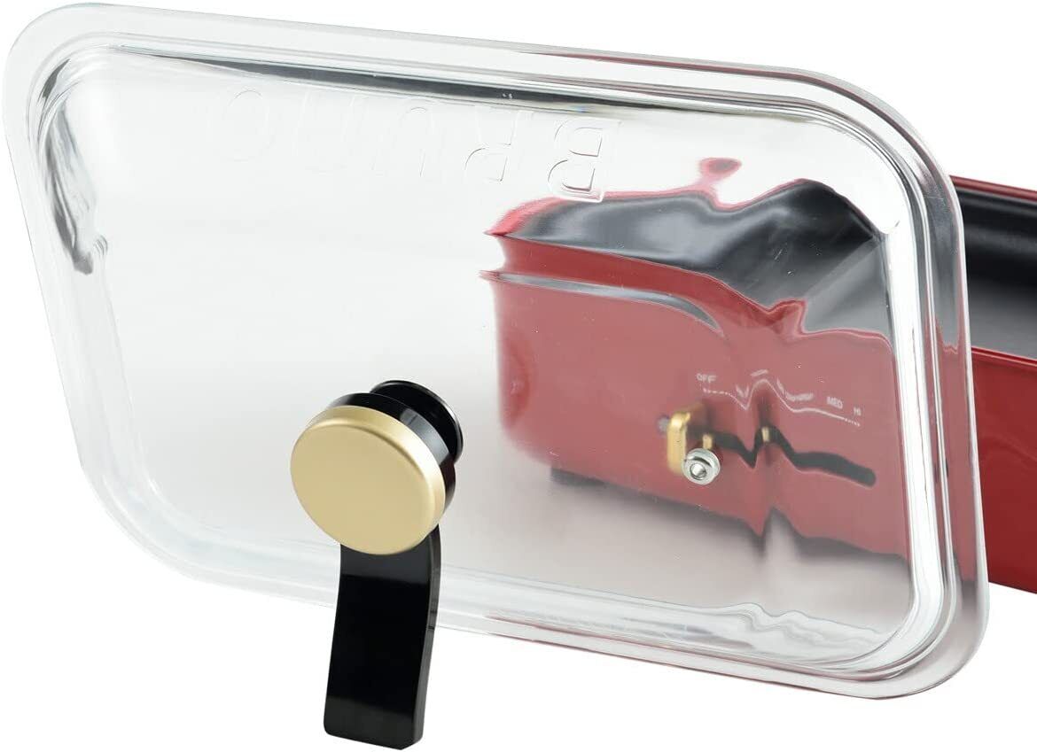 BRUNO Glass Lid for BRUNO Compact Hot Plate BOE021-GLASS 37599 JAPAN IMPORT - Fresh Stock Dated February 2026