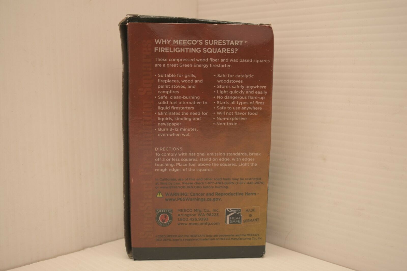 Meeco's Red Devil SureStart Fire Starter Squares (24-Pack) 418 - Fresh Stock Dated January 2026