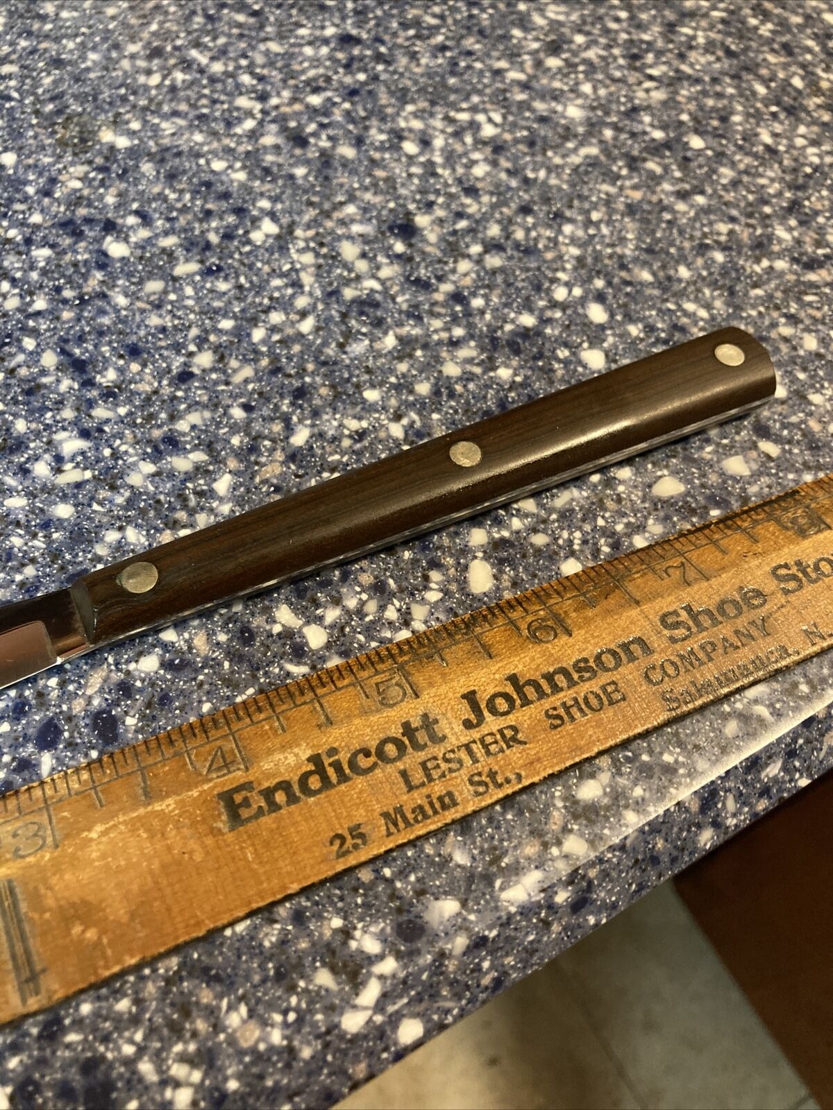 CUTCO 47 Pat No 2147079 SMOOTH EDGE STEAK KNIFE MID CENTURY WOOD - Fresh Stock Dated January 2026