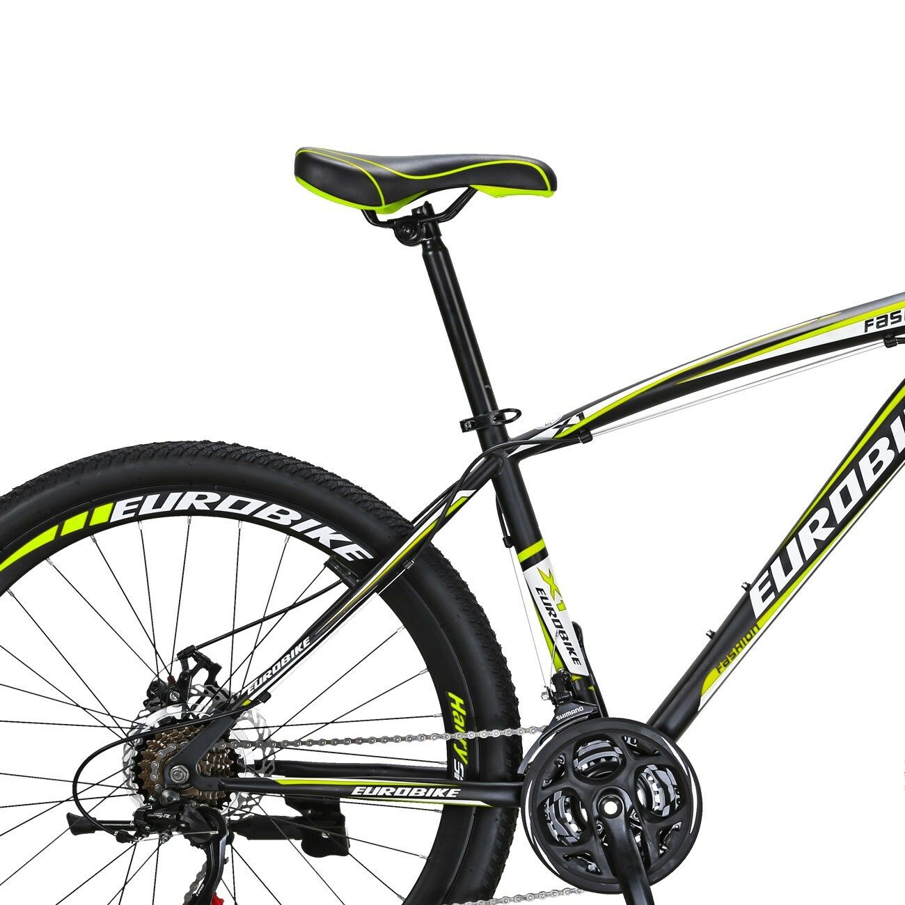 Mountain Bike Front Suspension Shimano 21 Speed Mens Bikes MTB 27.5