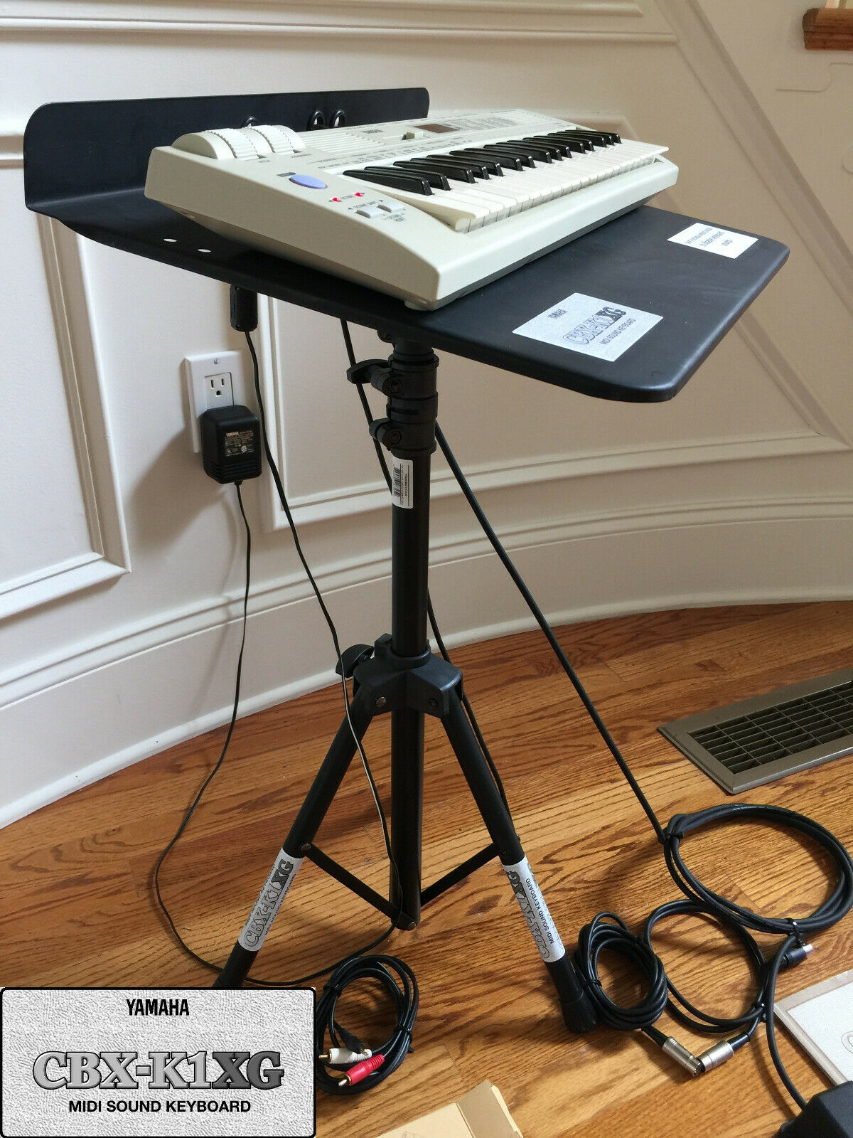 Yamaha CBX-K1XG MIDI Controller/Sound Keyboard, stand, sustain pedal, MIDI-USB - Fresh Stock Dated December 2025