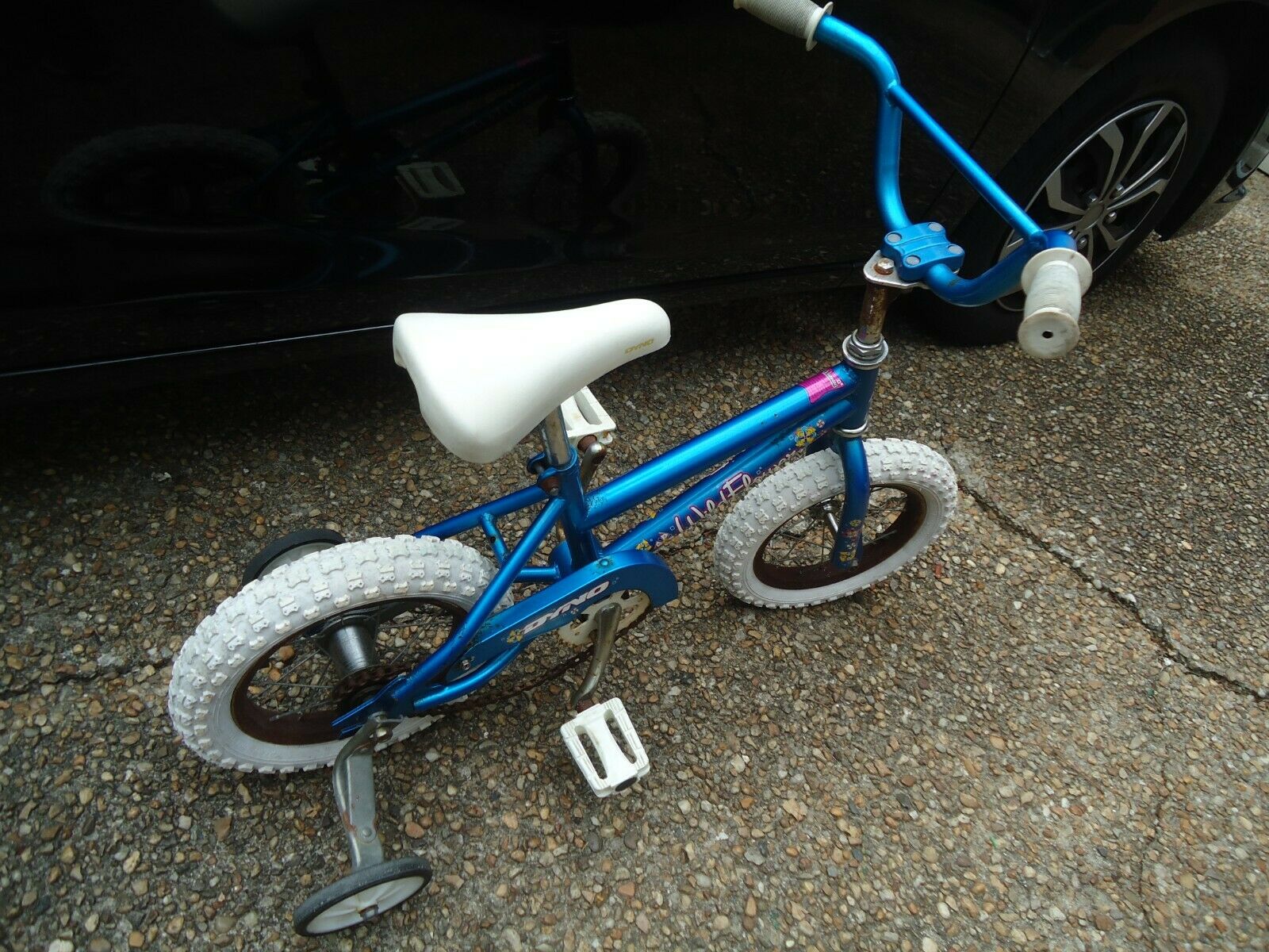 vintage DYNO wild flower girls kids bike bicycle 12.5 tires, 9 inch frame - Fresh Stock Dated January 2026