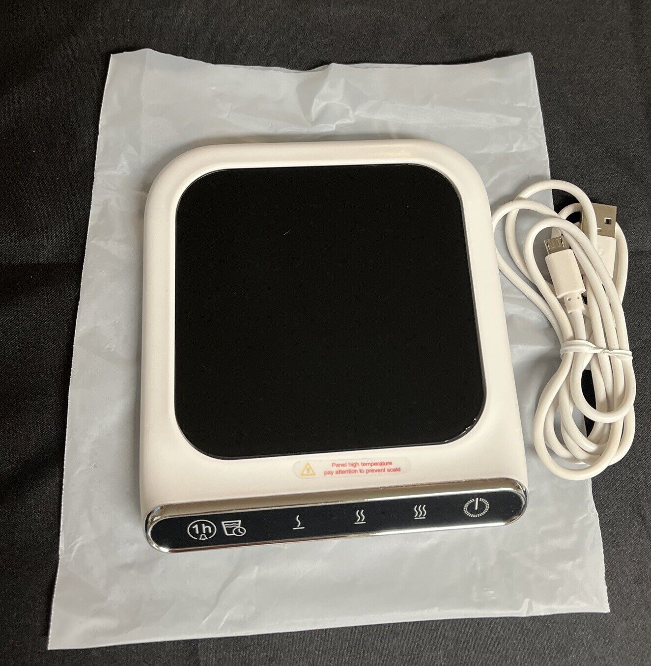 Narcissus Mug Warmer BW-1901 WHITE NEVER USED TESTED AND WORKS - Fresh Stock Dated February 2026